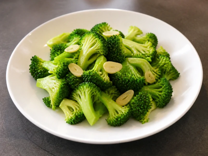 清炒西兰花 / Stir-Fried Broccoli