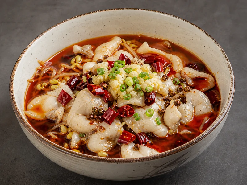 水煮鱼 / Fish Fillets in Hot Chilli Oil