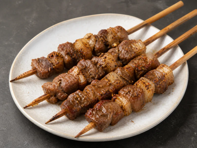 烤羊肉串 / Grilled Mutton Skewer