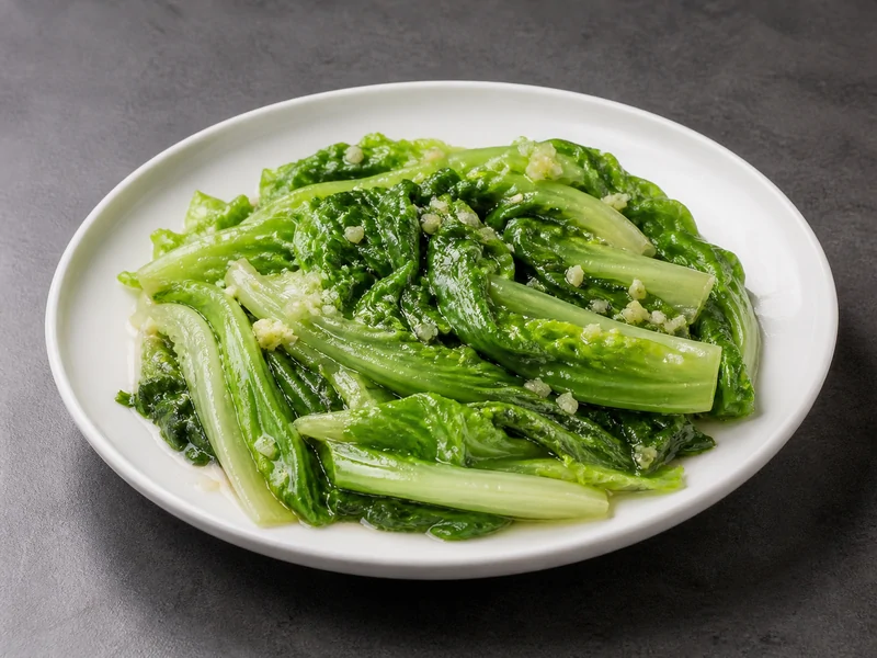 蒜蓉油麦菜 / Garlic Romaine Lettuce